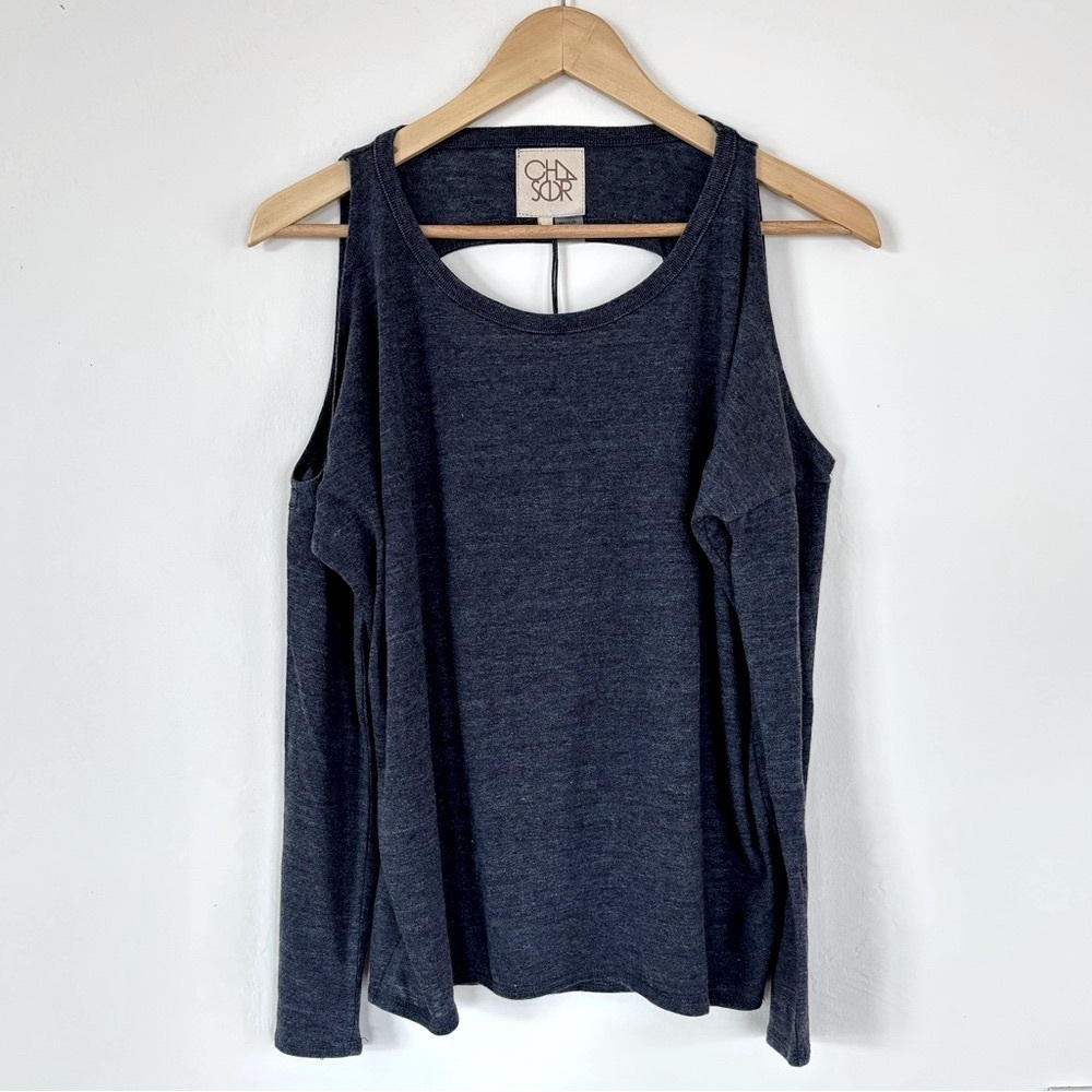 CHASER cold shoulder T-shirt